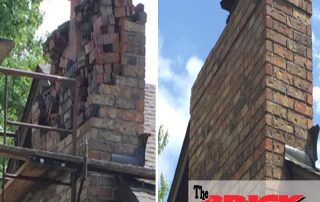 brick repair chimney