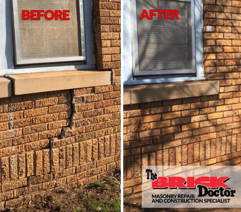Before and After Brick Photos Masonry and Brick Repair Brick Doctor